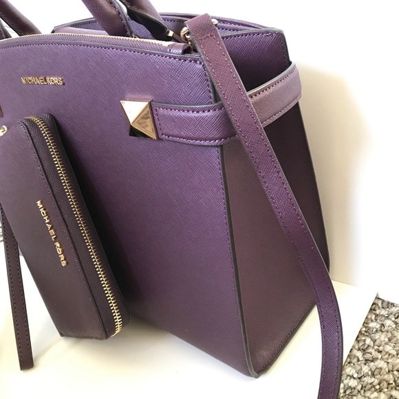 🌹🌸mk Satchel set/crossbody & wallet/large bag - Picture 3 of 8